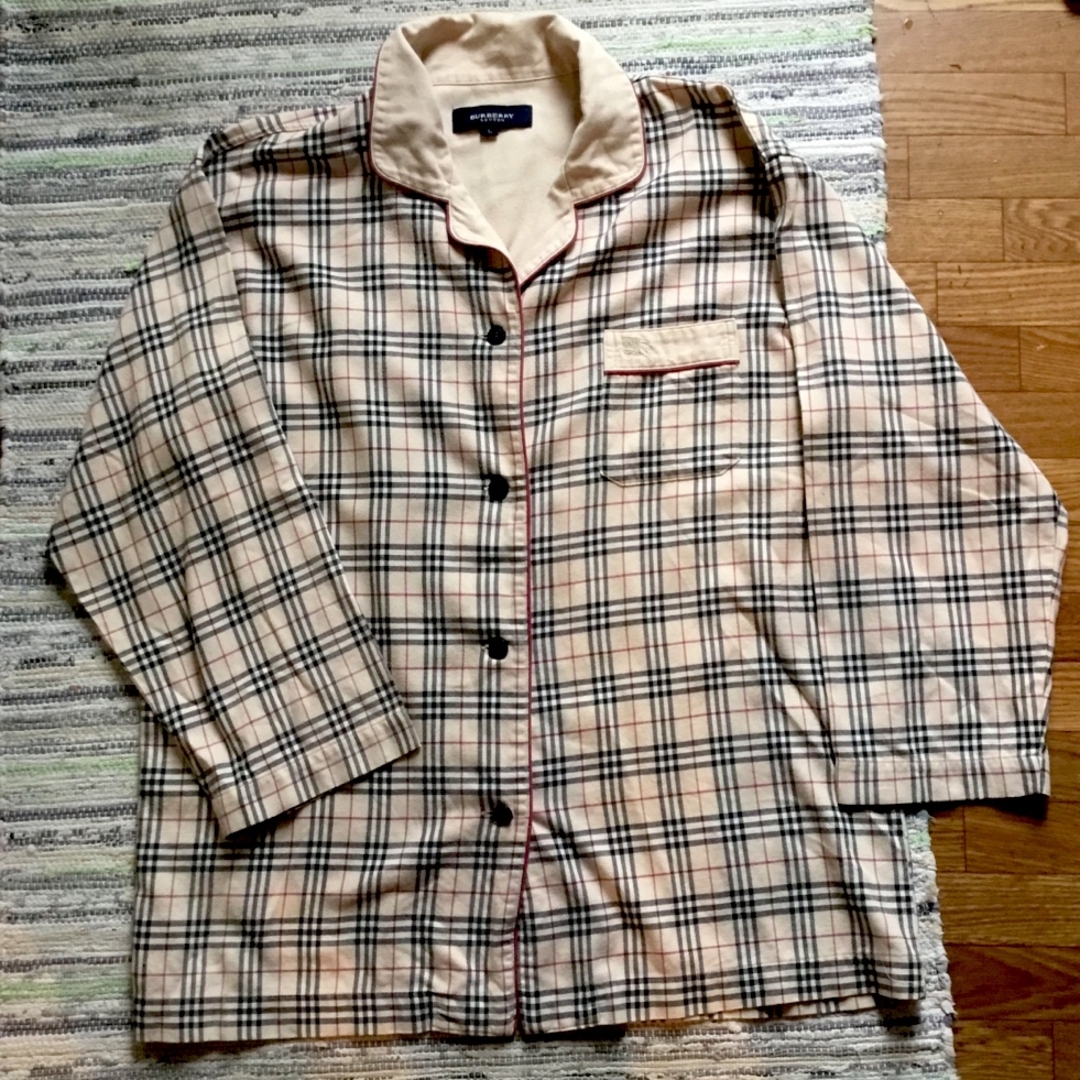 BURBERRY(バーバリー)のバーバリーシャツ、またはジャケット、コットン100%メンズレディースLサイズ メンズのトップス(シャツ)の商品写真