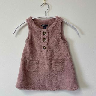 ベビーギャップ(babyGAP)のbabyGAP ワンピース　モコモコ　ピンク　95(ワンピース)