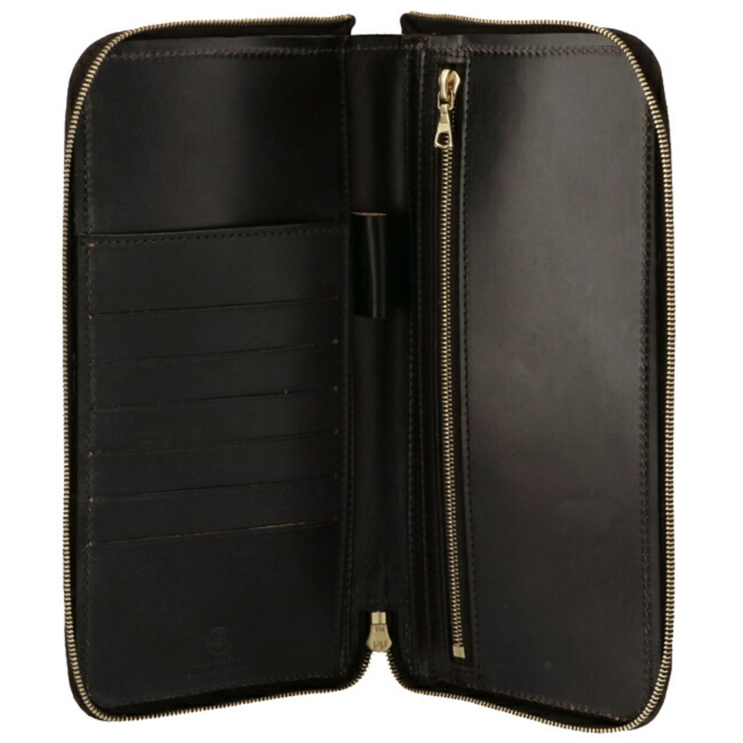 GLENROYAL(グレンロイヤル)のグレンロイヤル GLENROYAL 財布 メンズ TRAVEL WALLET WITH PEN HOLDER ラウンドファスナー長財布  035203 0001 0001 メンズのファッション小物(長財布)の商品写真