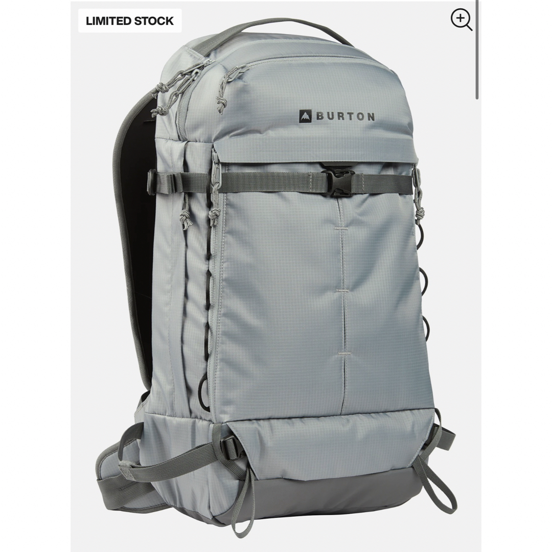 BURTON(バートン)のBurton サイドヒル 25L Sharkskin バックパック スノーボード メンズのバッグ(バッグパック/リュック)の商品写真