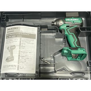 ハイコーキ(ハイコーキ)の【ケース付】新品　ハイコーキ　18V コードレスインパクトドライバ　WH18DD(工具/メンテナンス)