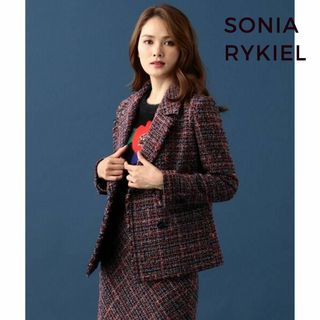 SONIA RYKIEL - 737*新品タグ付 ソニアリキエル ツイードジャケット