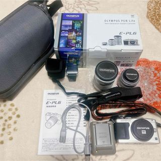 OLYMPUS E-PL6 E-PL6 ダブルズームキット SILVER(ミラーレス一眼)