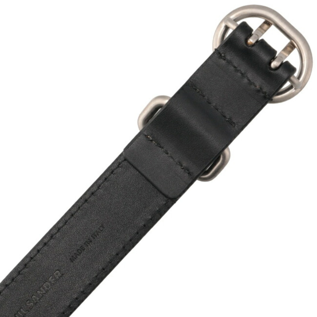 Jil Sander(ジルサンダー)のジル サンダー JIL SANDER ベルト メンズ CANNOLO BELT 2,5 CM レザーベルト  J26TP0005 P6488 001 メンズのファッション小物(ベルト)の商品写真