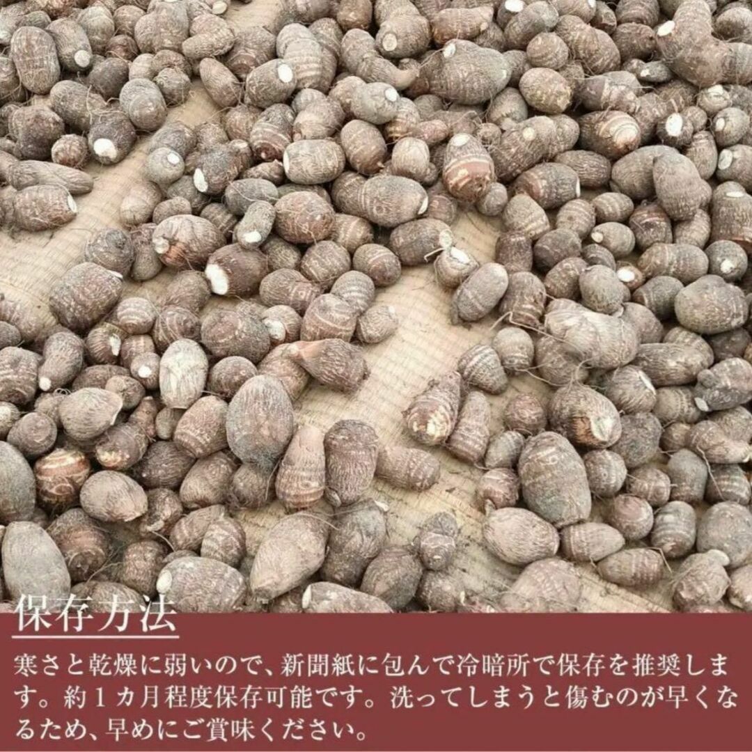 【訳あり】黄金里芋 大和芋 宅急便コンパクト 1kg さといも サトイモ 山芋 食品/飲料/酒の食品(野菜)の商品写真