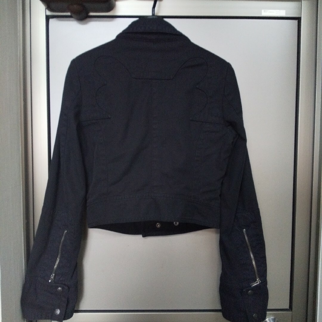 DIESEL(ディーゼル)のDIESEL M デニム ライザース ブラック レディースのジャケット/アウター(Gジャン/デニムジャケット)の商品写真