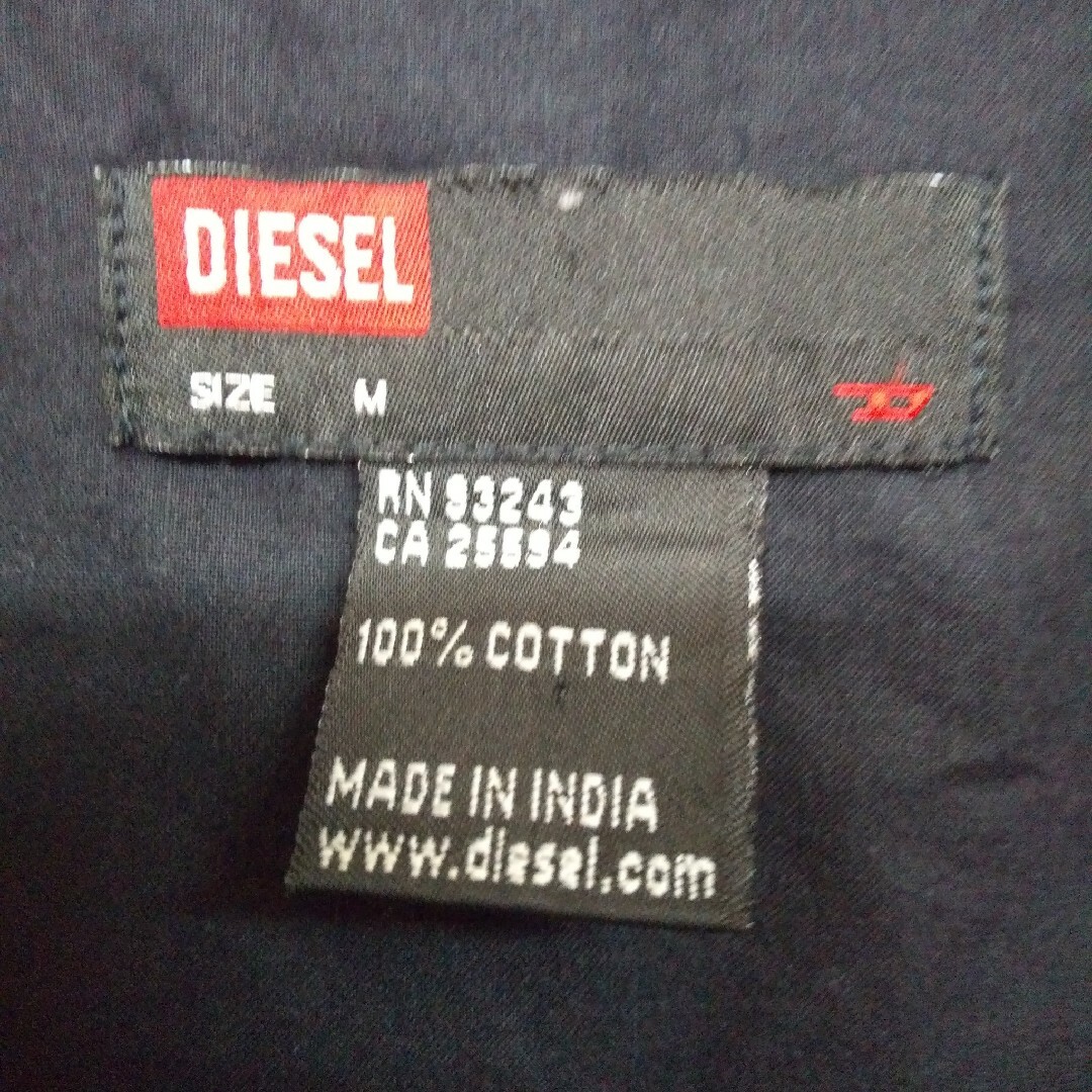 DIESEL(ディーゼル)のDIESEL M デニム ライザース ブラック レディースのジャケット/アウター(Gジャン/デニムジャケット)の商品写真