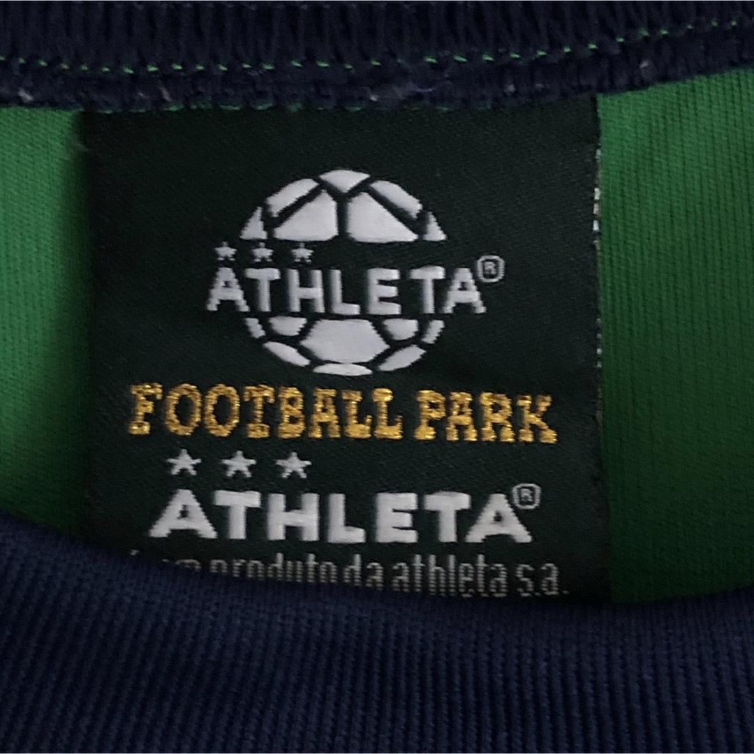 ATHLETA(アスレタ)のアスレタ  緑　メンズM プラシャツ　フットサル スポーツ/アウトドアのサッカー/フットサル(ウェア)の商品写真