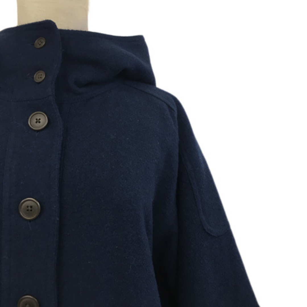 SM2(サマンサモスモス)のサマンサモスモス コート ジャケット フード ショート 無地 長袖 F 紺 レディースのジャケット/アウター(その他)の商品写真