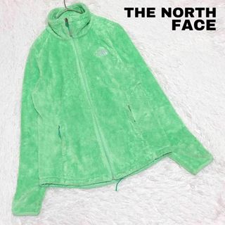 ザノースフェイス(THE NORTH FACE)のノースフェイス ボアフリース レディース フルジップ US規格 ロゴ刺繍 e18(その他)