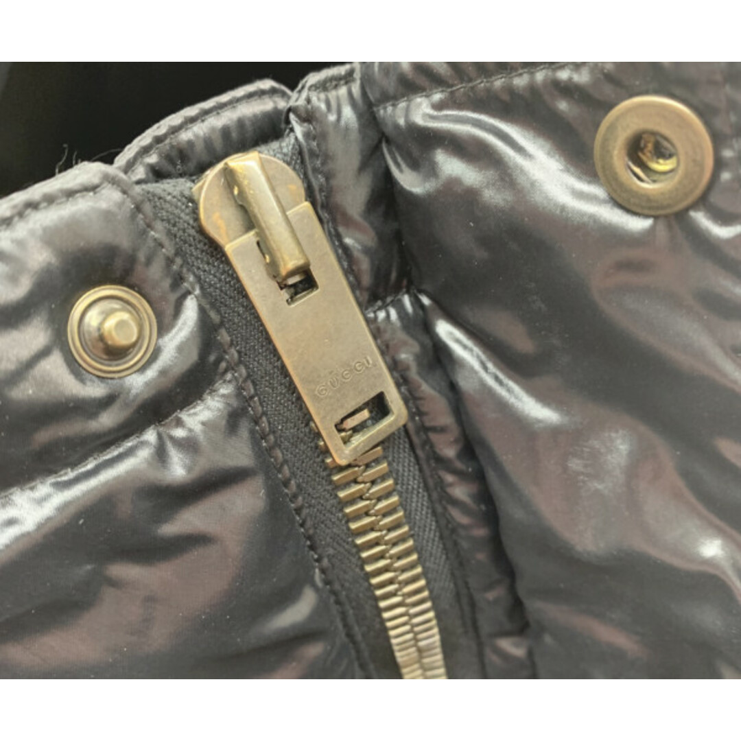 Gucci(グッチ)の●●GUCCI グッチ ダウンジャケット  200610 ブラック メンズのジャケット/アウター(ダウンジャケット)の商品写真