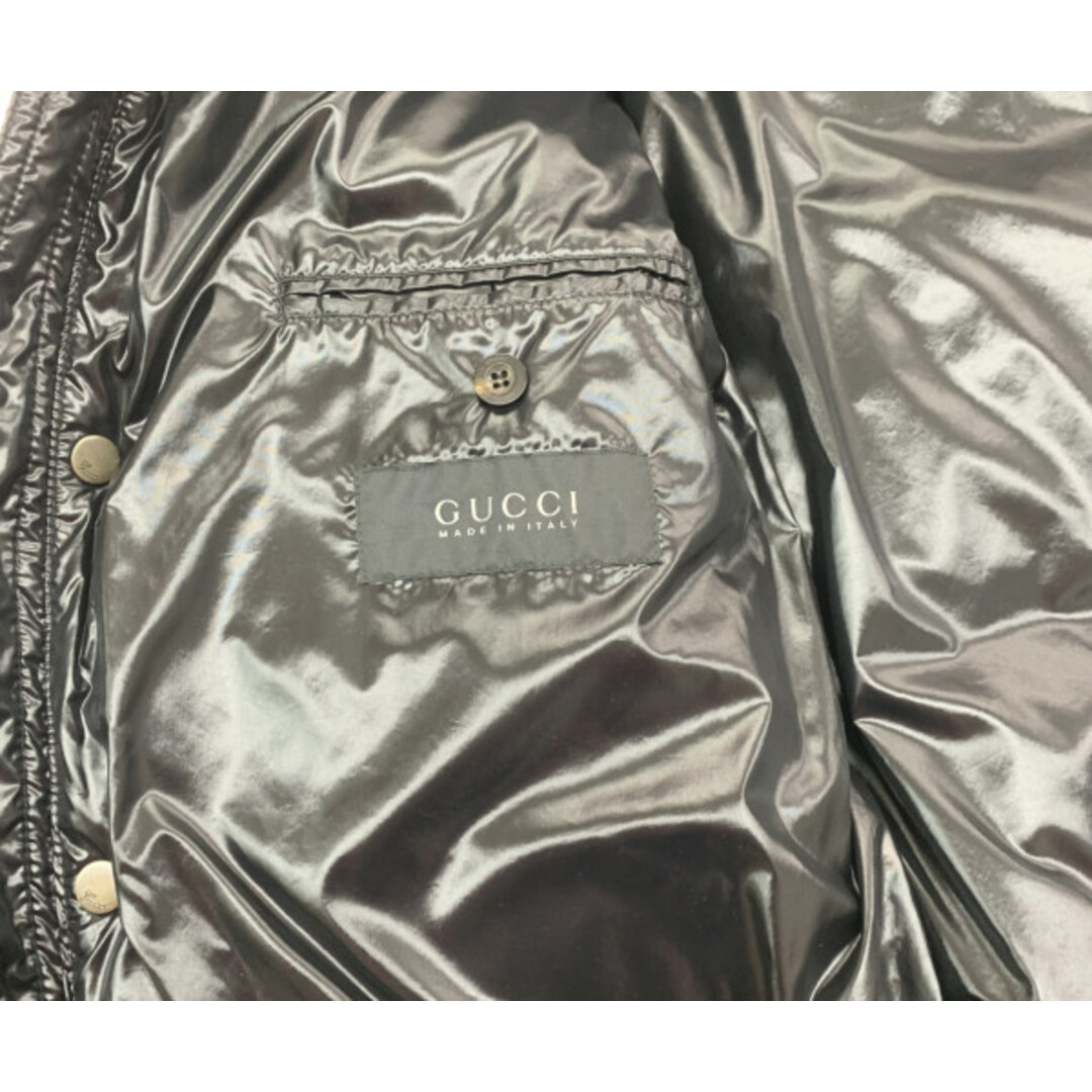 Gucci(グッチ)の●●GUCCI グッチ ダウンジャケット  200610 ブラック メンズのジャケット/アウター(ダウンジャケット)の商品写真