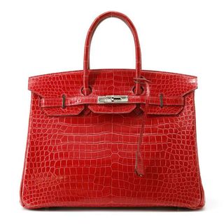 エルメス(Hermes)のエルメス バーキン35 ブレイズ/シルバー金具 ポロサスシャイン □O刻印 HERMES Birkin ハンドバッグ(ハンドバッグ)