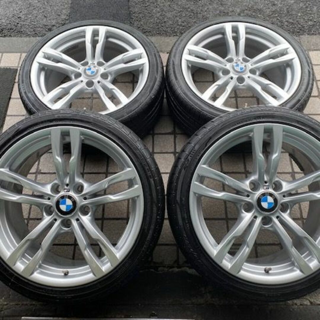 流用サイズ BMW純正 スタースポーク441M 3シリーズ、1シリーズ 自動車/バイクの自動車(タイヤ・ホイールセット)の商品写真