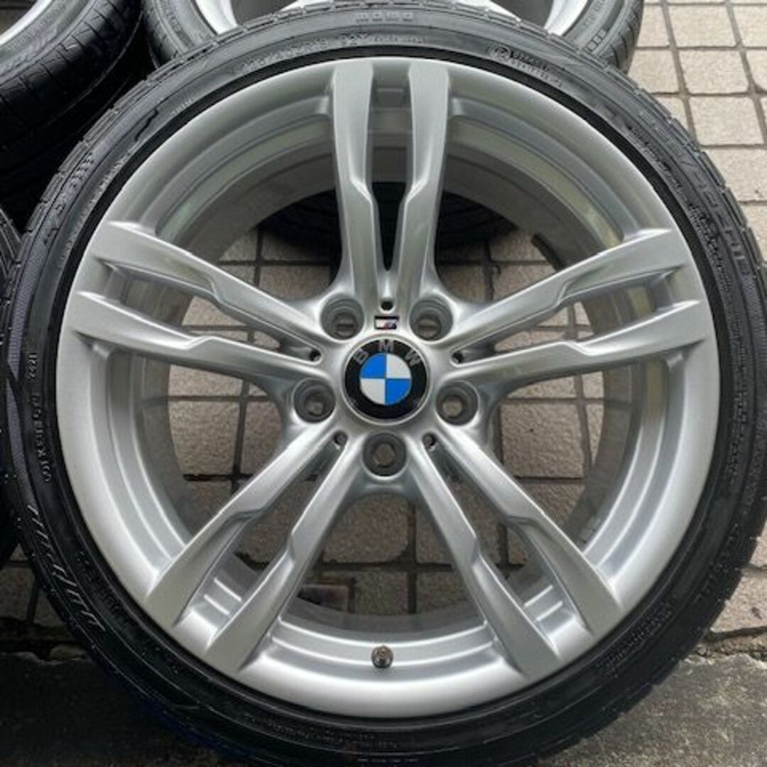 流用サイズ BMW純正 スタースポーク441M 3シリーズ、1シリーズ 自動車/バイクの自動車(タイヤ・ホイールセット)の商品写真