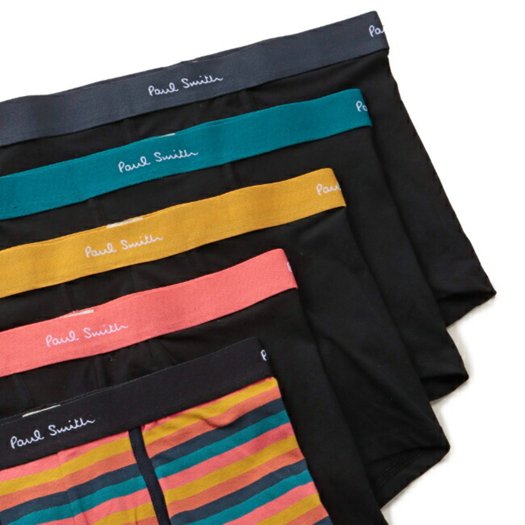 Paul Smith(ポールスミス)のポールスミス PAUL SMITH アンダーウェア メンズ MEN TRUNK 5 PACK ボクサーパンツ  M1A914 M5PK4 79 メンズのアンダーウェア(ボクサーパンツ)の商品写真