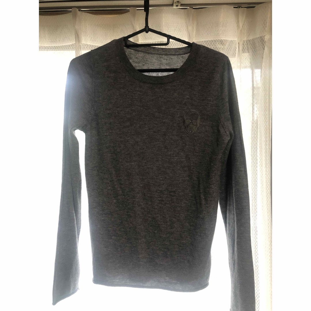 Lucien pellat-finet(ルシアンペラフィネ)のルシアン　ペラフィネ　カシミアロングTシャツ メンズのトップス(ニット/セーター)の商品写真