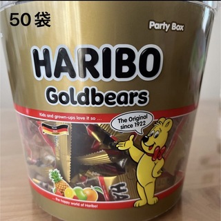 ハリボー　ミニゴールドベアー　50袋(菓子/デザート)