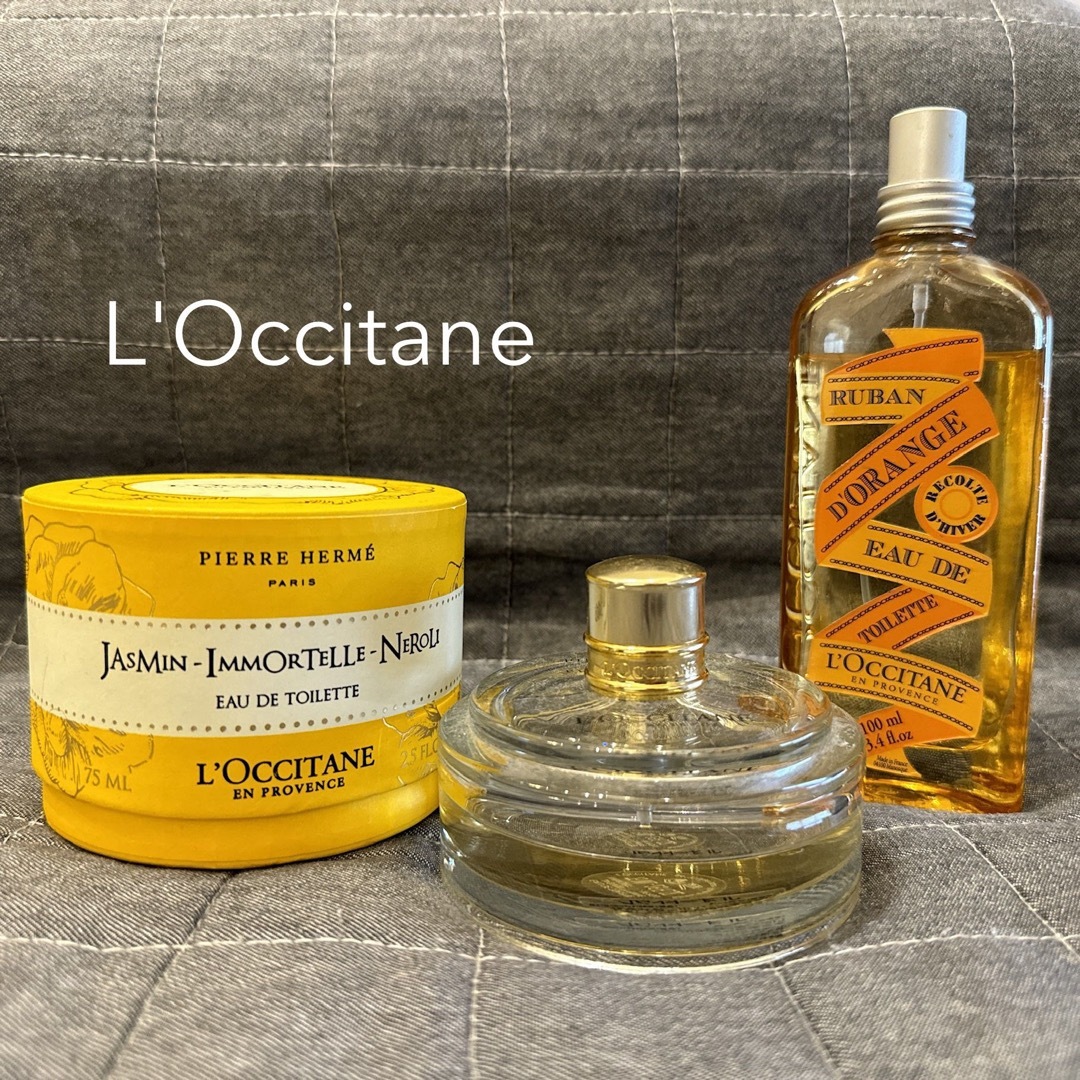 L'OCCITANE(ロクシタン)のL'Occitane ロクシタンJI ジャスミンイモーテルネロリ オレンジリボン コスメ/美容の香水(香水(女性用))の商品写真