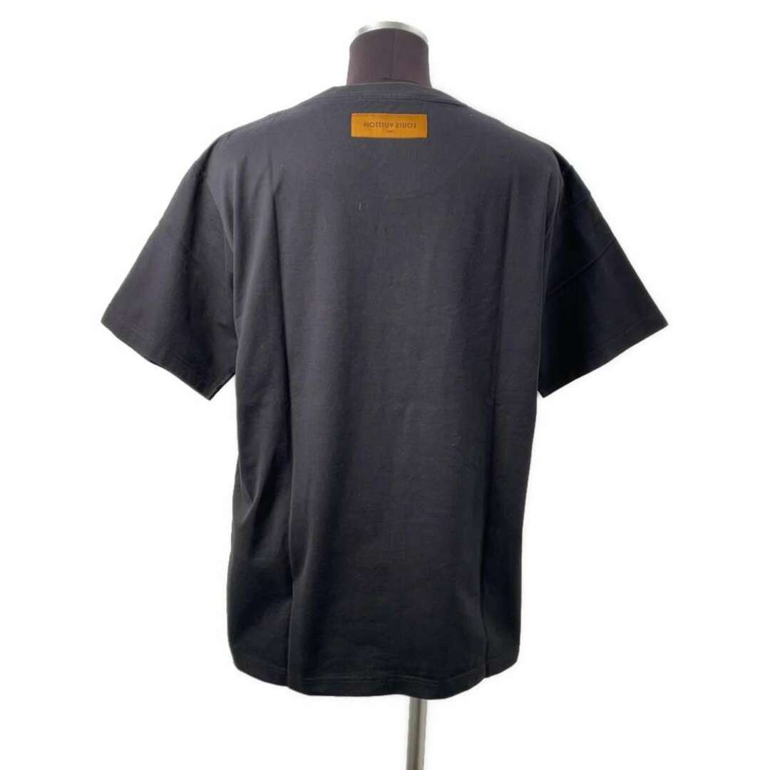 LOUIS VUITTON(ルイヴィトン)のルイヴィトン Tシャツ スプレー チェーン プリント半袖Tシャツ メンズサイズXXL LOUIS VUITTON トップス 黒 ブラック メンズのトップス(Tシャツ/カットソー(半袖/袖なし))の商品写真