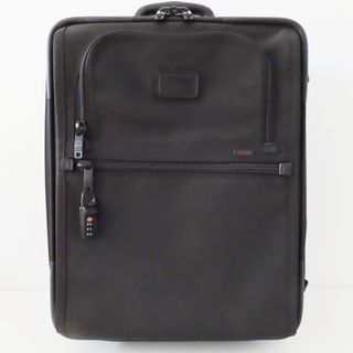 トゥミ(TUMI)のT03 TUMI トゥミ ナイロンキャンバス レザー 2輪 キャリー バッグ ブラック 22018DH(トラベルバッグ/スーツケース)