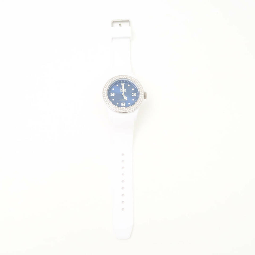 ice watch(アイスウォッチ)の美品 Ice-Watch アイスウォッチ Ice Star White Deep Blue 017235 腕時計 レディース AY5068C  レディースのファッション小物(腕時計)の商品写真