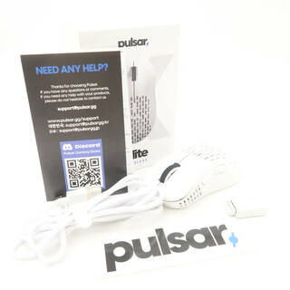 パルサー(PULSAR)の美品 Pulsar Gaming Gears パルサー Xlite V2 Mini Wireless PXW22S ワイヤレスゲーミングマウス FPS eスポーツ PC周辺機器 HU935C (PC周辺機器)