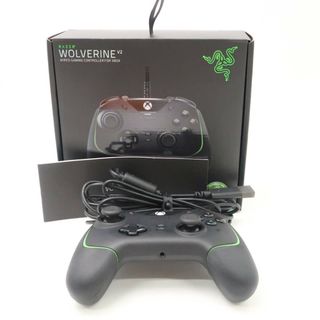 レイザー(LAZER)の美品 RAZER レイザー RZ06-0356 コントローラー XBOX Razer wolverine v2 HT21C (その他)