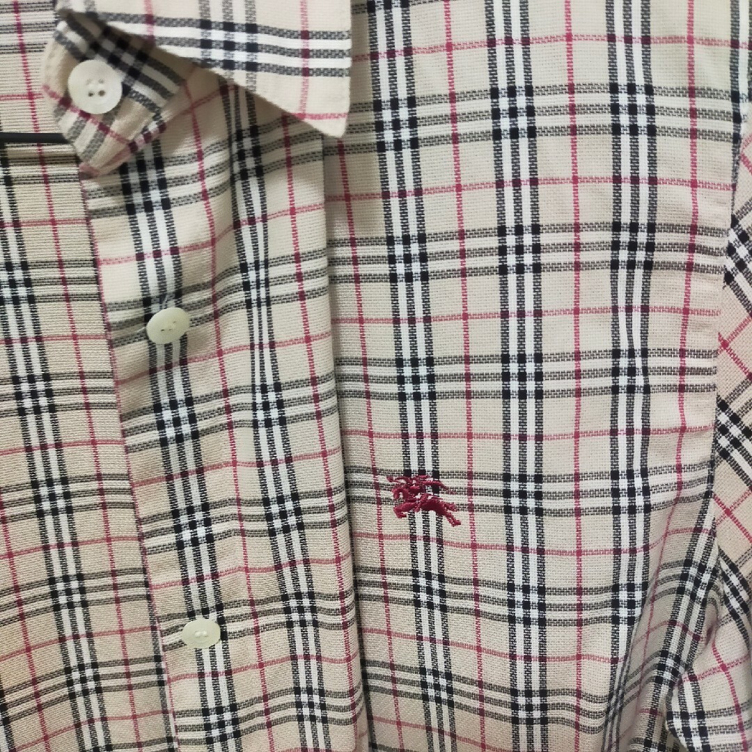 BURBERRY(バーバリー)の美品　BURBERRY　LONDON 綿100 レディースのトップス(シャツ/ブラウス(長袖/七分))の商品写真