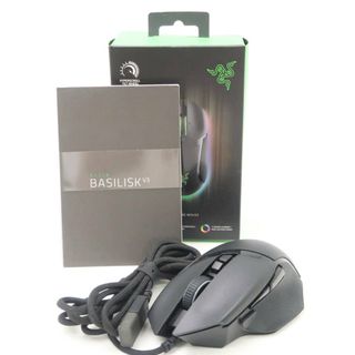 レイザー(LAZER)のRAZER レイザー BASILISK V3 有線 ゲーミングマウス FPS eスポーツ PC周辺機器 HY955C (PC周辺機器)