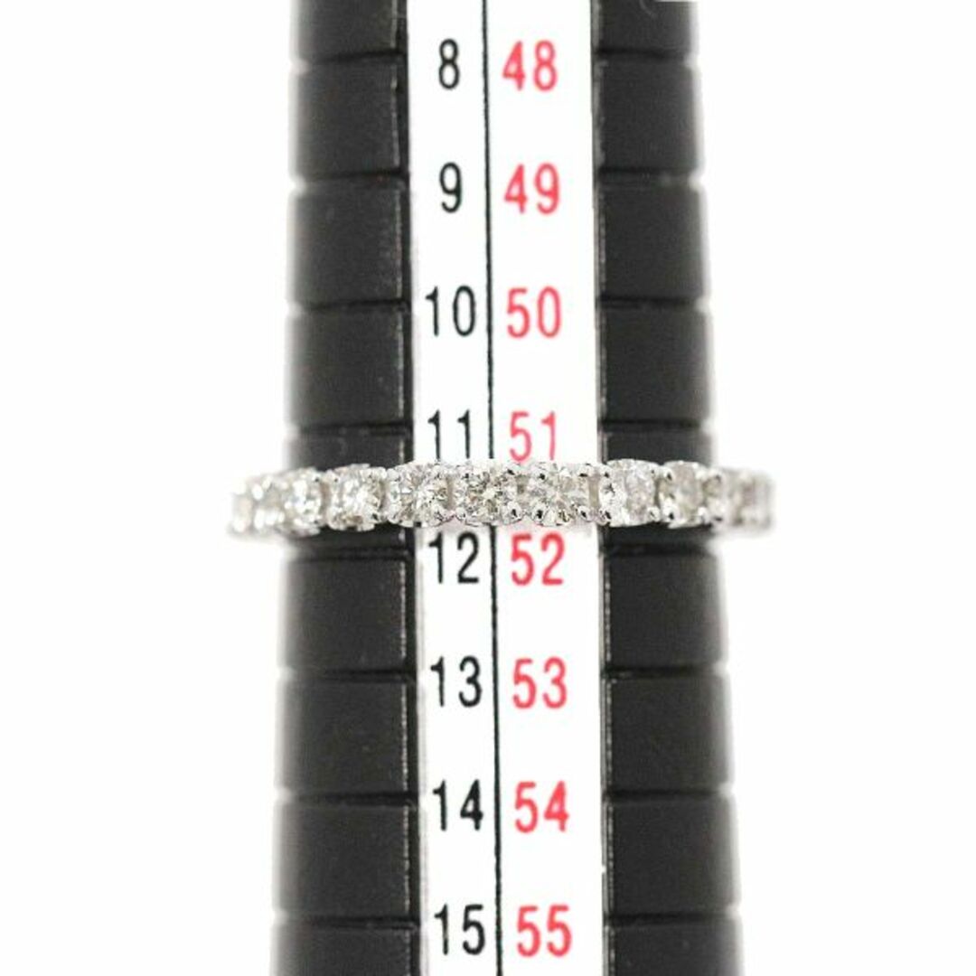 リング 12号 ダイヤ 1.00ct K18 WG ホワイトゴールド 750 指輪 VLP 90227163 レディースのアクセサリー(リング(指輪))の商品写真