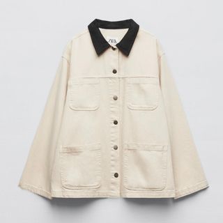 ザラ(ZARA)の未使用　シャツジャケット(スプリングコート)