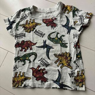 恐竜キッズTシャツ　100cm(Tシャツ/カットソー)