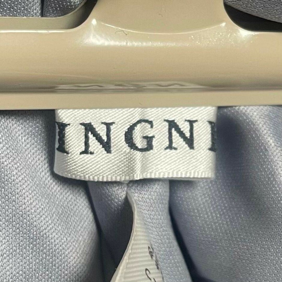 INGNI(イング)の【INGNI】サテンプリーツスカート　ウエストゴム レディースのスカート(ロングスカート)の商品写真