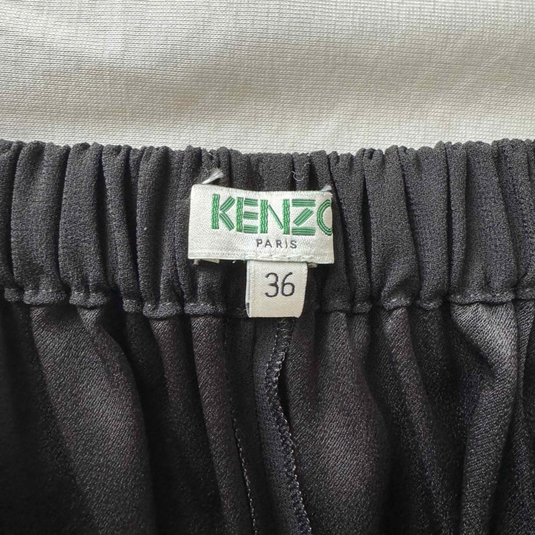 KENZO(ケンゾー)のKENZO ケンゾー ブラック スラックス パンツ レディースのパンツ(その他)の商品写真