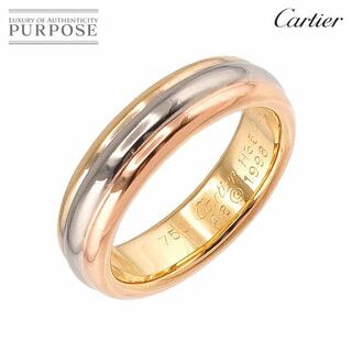 カルティエ(Cartier)のカルティエ Cartier ヴァンドーム #48 リング K18 YG WG PG スリーゴールド 3カラー 750 指輪 VLP 90217331(リング(指輪))