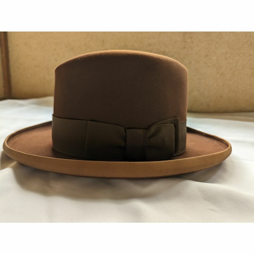 超希少 MALLORY マロリー 30sヴィンテージ ホンブルグハット メンズの帽子(ハット)の商品写真