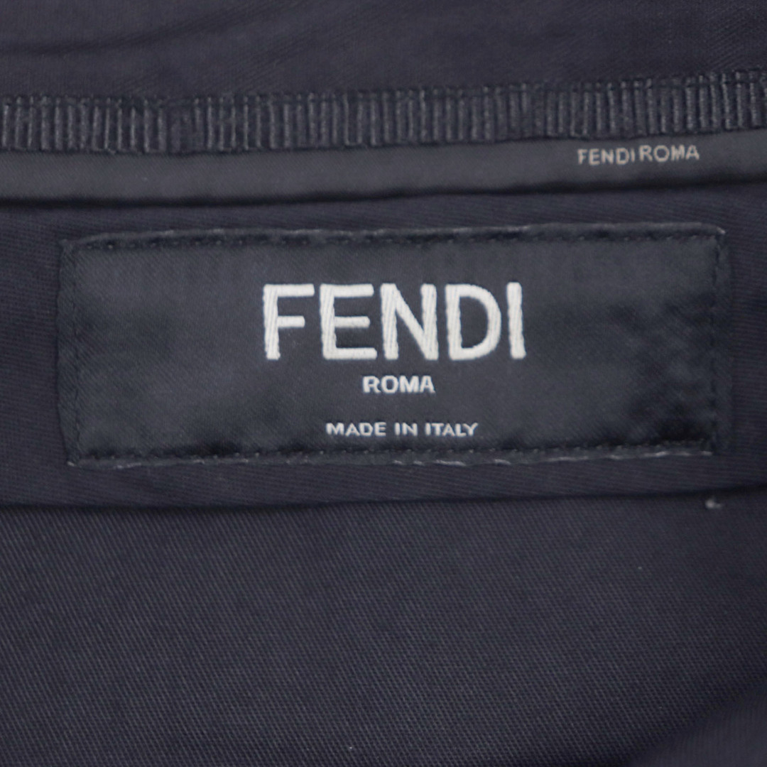 FENDI(フェンディ)の【ドンドン見直し】極美品▼FENDI フェンディ 2022年製 FB0821 ズッカ柄 ノータック ショートパンツ ブラウン 50 イタリア製 正規品 メンズ メンズのパンツ(ショートパンツ)の商品写真