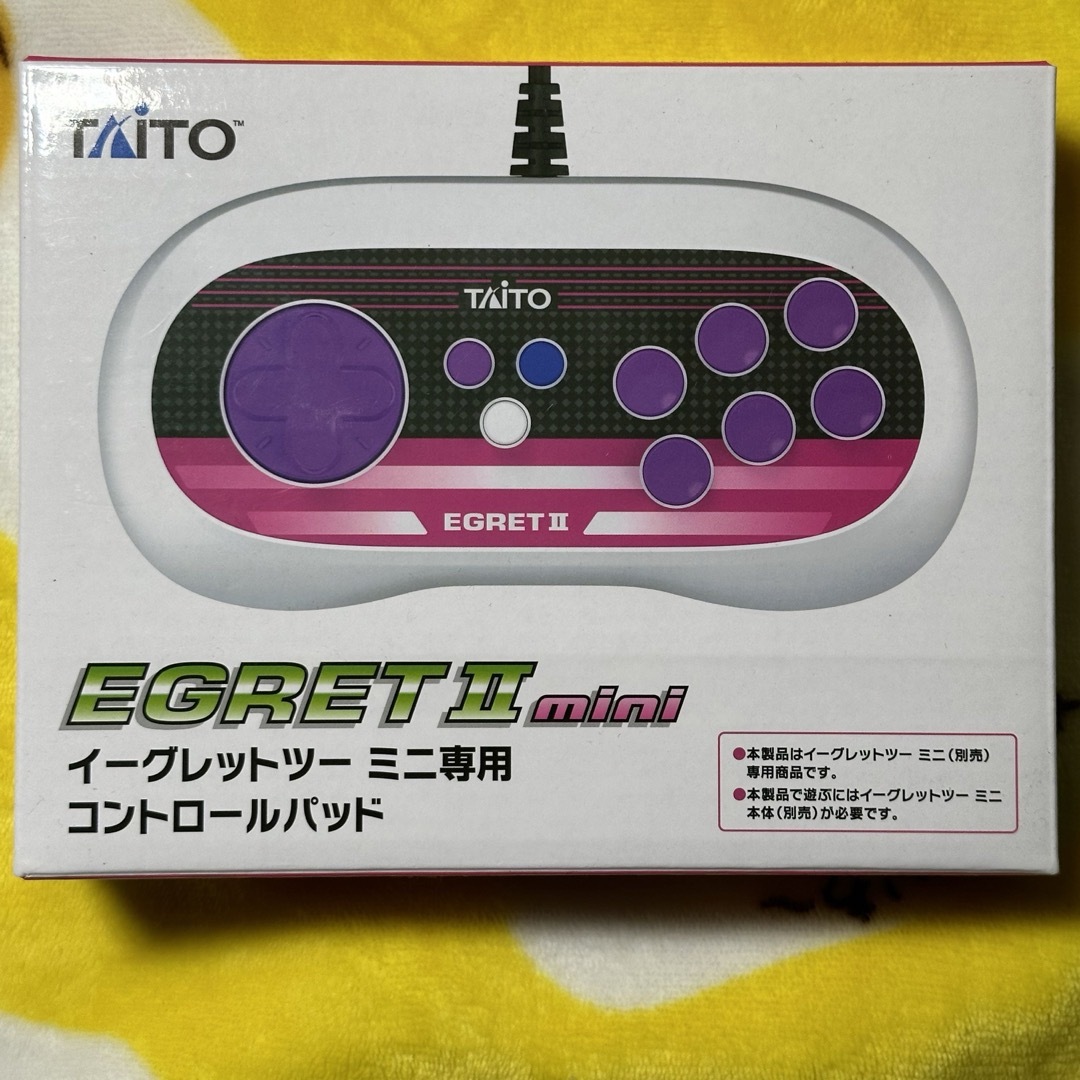 TAITO(タイトー)のイーグレットツーミニ専用コントロールパッド エンタメ/ホビーのゲームソフト/ゲーム機本体(その他)の商品写真