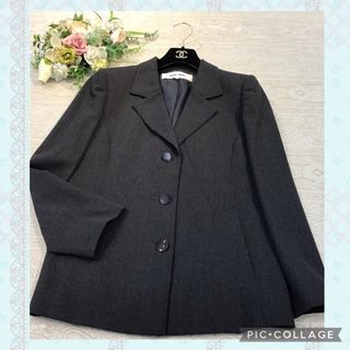 ピエールカルダン(pierre cardin)のPierre Cardin ピエールカルダン　ジャケット　ウール100％　グレー(テーラードジャケット)