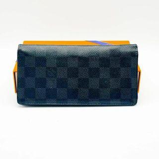 LOUIS VUITTON - 美品 ルイヴィトン ダミエグラフィット ポルトフォイユ ブラザ 長財布