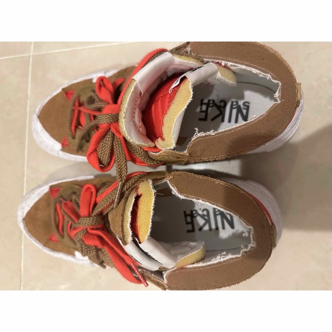 sacai(サカイ)のSACAI LT BRITISH TAN/UNIVERSITY RED  メンズの靴/シューズ(スニーカー)の商品写真