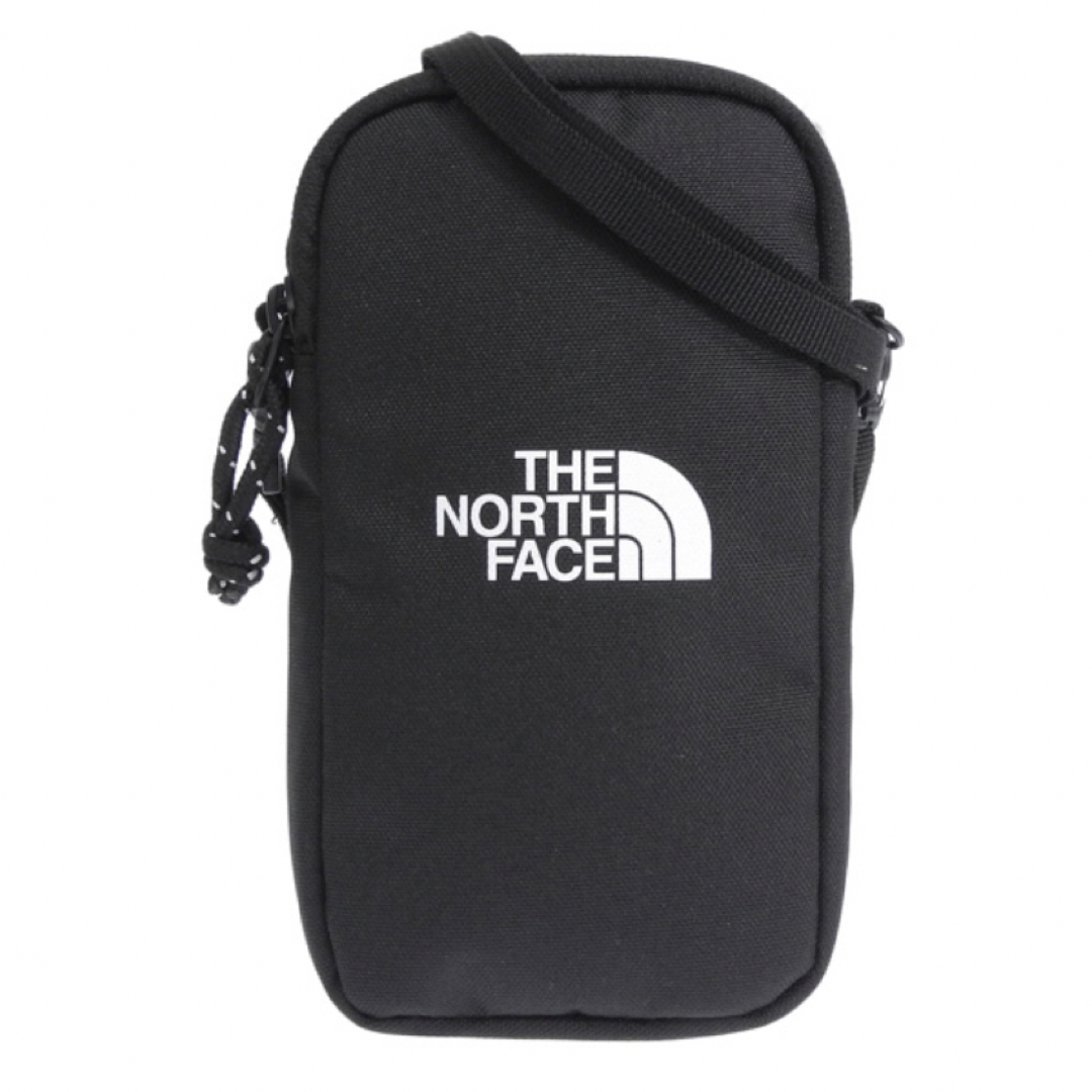 THE NORTH FACE(ザノースフェイス)のノースフェイスシンプルミニバッグミニクロスショルダーバッグスマホポーチ黒 メンズのバッグ(ショルダーバッグ)の商品写真