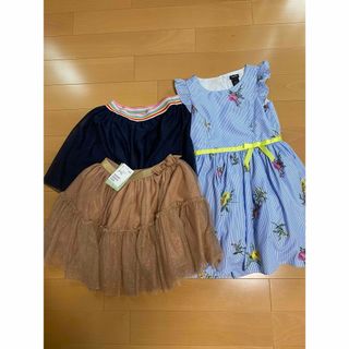 子供服　まとめ売り　女の子　130-140cm スカート　ワンピ　春物　春服