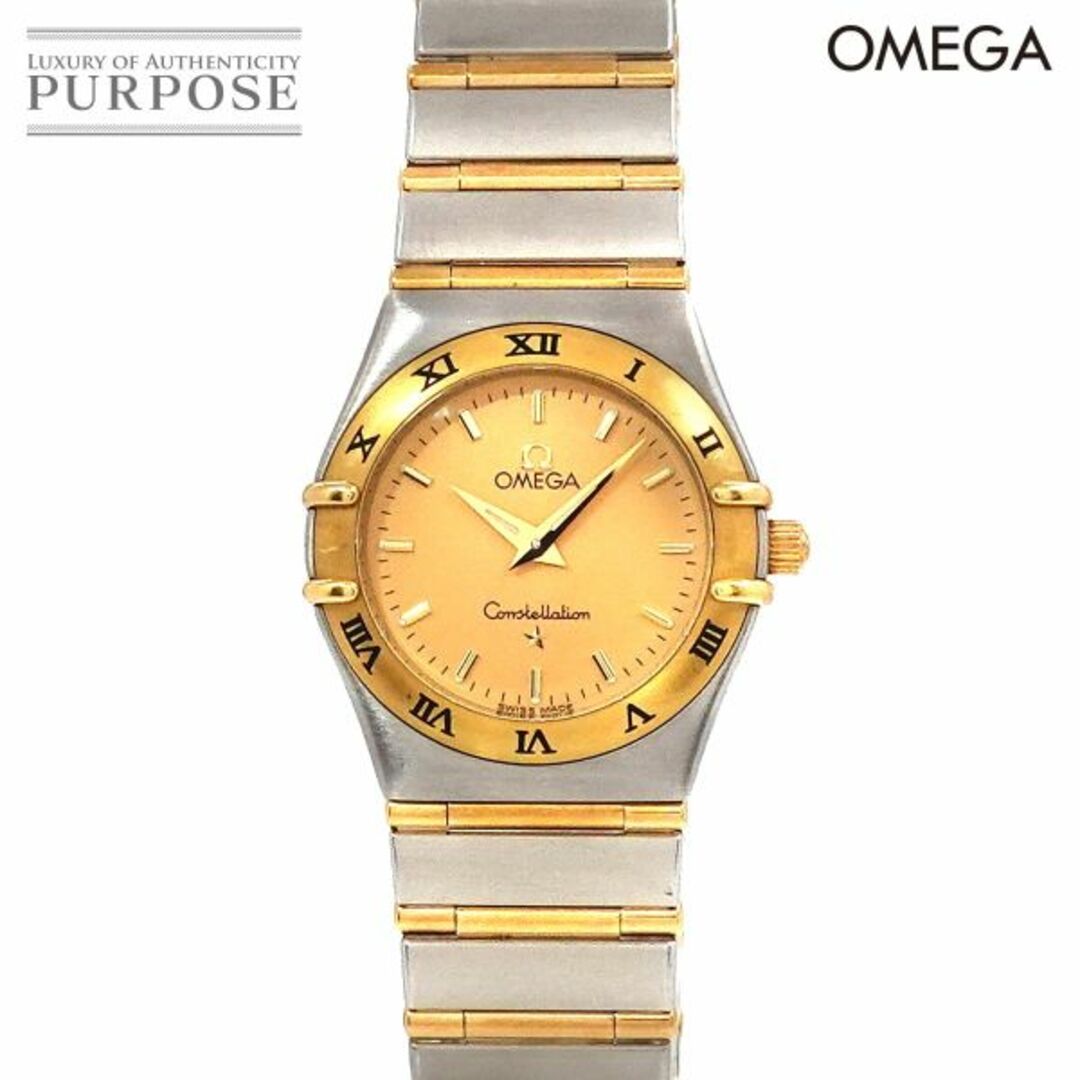OMEGA(オメガ)のオメガ OMEGA コンステレーション コンビ 1272 10 レディース 腕時計 ゴールド 文字盤 YG クォーツ ウォッチ Constellation VLP 90228738 レディースのファッション小物(腕時計)の商品写真