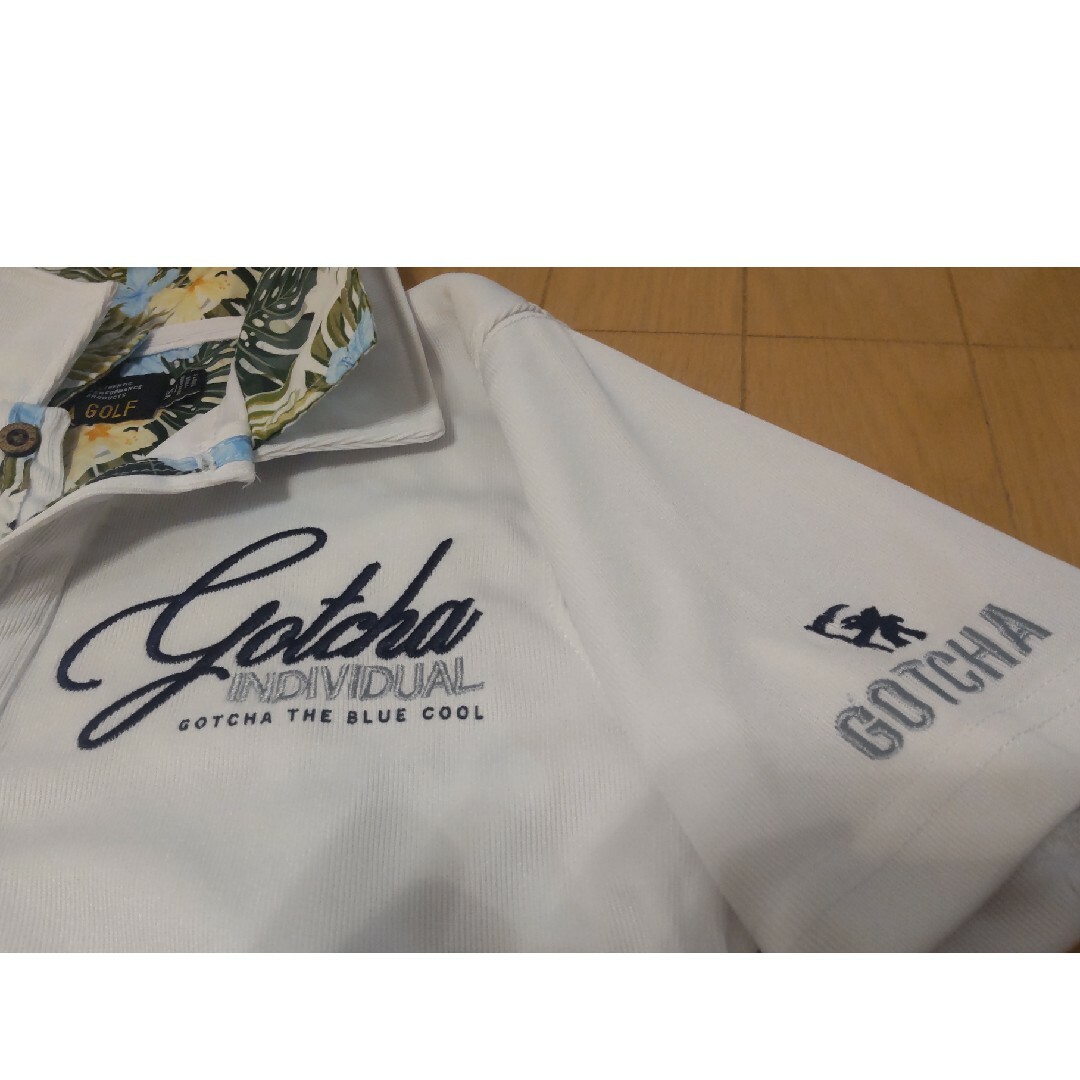 GOTCHA(ガッチャ)のGOTCHAレディースゴルフシャツ スポーツ/アウトドアのゴルフ(ウエア)の商品写真