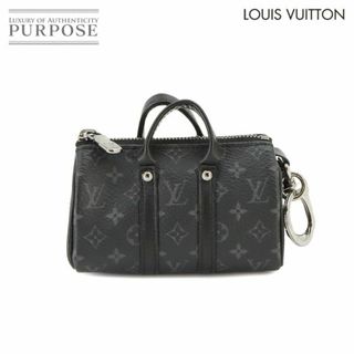 LOUIS VUITTON - 未使用 展示品 ルイ ヴィトン LOUIS VUITTON モノグラム エクリプス ポルト クレ ミニ キーポル キーホルダー チャーム MP2712 VLP 90228155