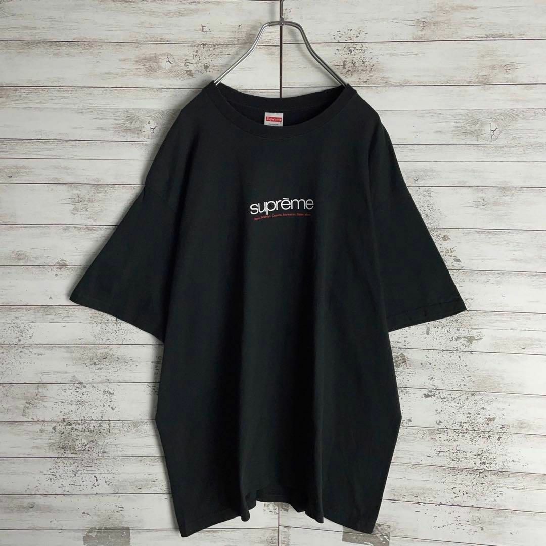 Supreme(シュプリーム)の9133【希少XLサイズ】シュプリーム☆センターロゴ定番カラーtシャツ　美品 メンズのトップス(Tシャツ/カットソー(半袖/袖なし))の商品写真