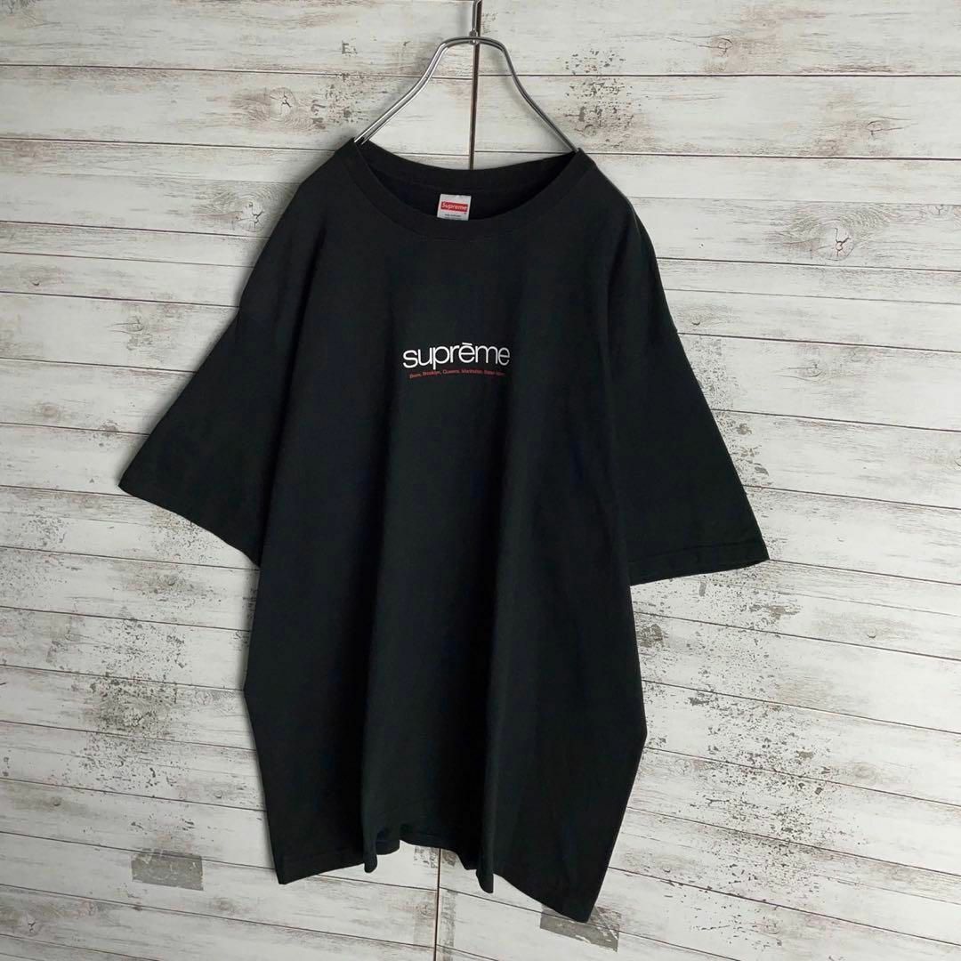 Supreme(シュプリーム)の9133【希少XLサイズ】シュプリーム☆センターロゴ定番カラーtシャツ　美品 メンズのトップス(Tシャツ/カットソー(半袖/袖なし))の商品写真