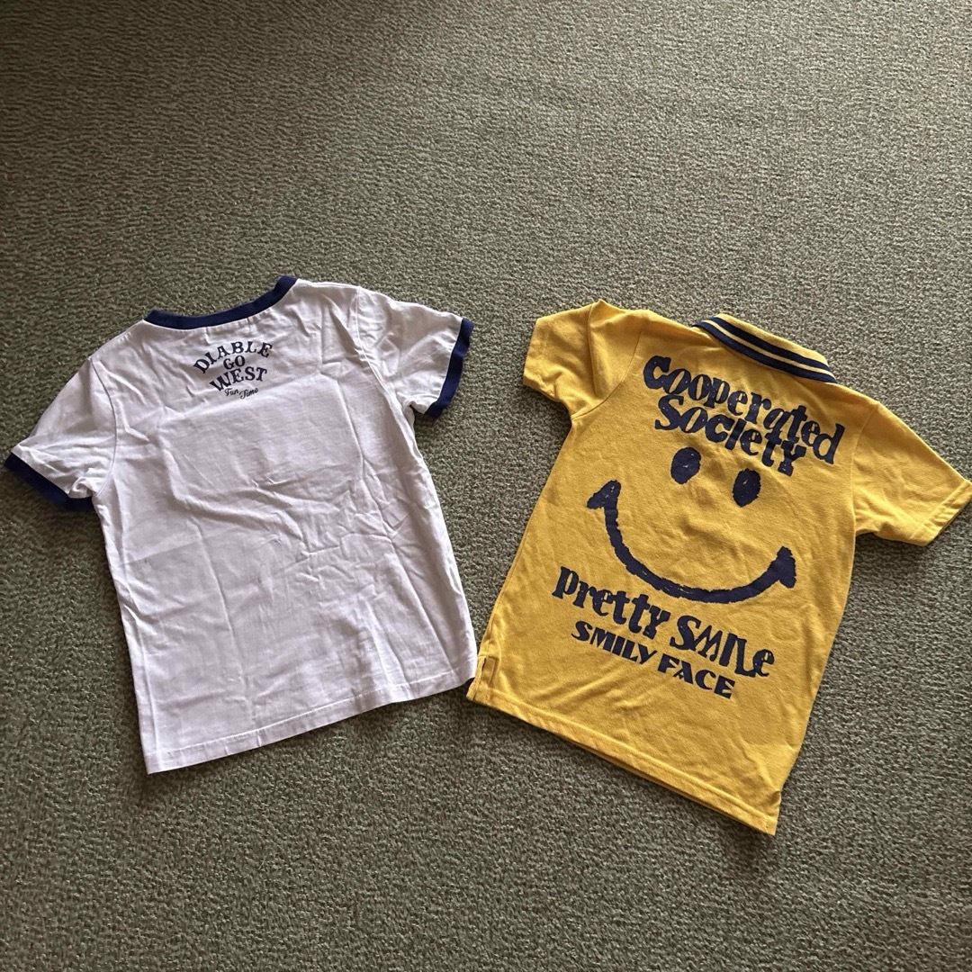 BeBe(ベベ)のポロシャツ&Tシャツセット キッズ/ベビー/マタニティのキッズ服男の子用(90cm~)(Tシャツ/カットソー)の商品写真